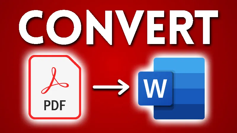 Convert PDF to Word Online – 100% Free & Fast!